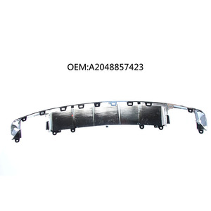 Panneau décoratif électroplaqué inférieur du pare-chocs arrière Mercedes-Benz GLK X204 A2048857423 - Product Image 2