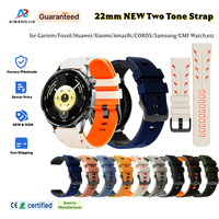 Correa Deportiva de Liberación Rápida de 22 mm para Hombre y Mujer, Compatible con Relojes Huawei, Garmin, Xiaomi y CMF