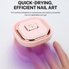Lámpara <span class=keywords><strong>de</strong></span> Secado Rápido para Esmalte <span class=keywords><strong>de</strong></span> Uñas UV, Mini Lámpara <span class=keywords><strong>de</strong></span> Terapia <span class=keywords><strong>de</strong></span> <span class=keywords><strong>Luz</strong></span> para Manicura, Modelo Q8, Sin Manchas Negras en las Manos - Product Image 4