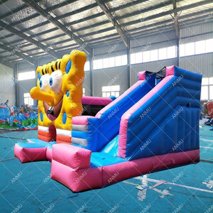 Castillo Inflable de Alta Calidad para Exteriores, Casa de Brinco Inflable con Diseño de Dibujos Animados - Product Image 3