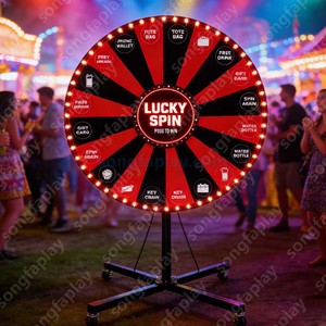 Roue de la <span class=keywords><strong>chance</strong></span> en métal pour événements, jeu de la roue de la <span class=keywords><strong>chance</strong></span>, roue de la <span class=keywords><strong>chance</strong></span> à tourner pour gagner, location pour fêtes publiques, équipement de terrain de jeux intérieur - Product Image 2