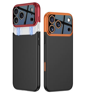 Funda ultrafina Ckk para iPhone 17 Pro Max, Serie Trend Color Clash, a prueba de golpes y con protección de lente de cámara antiamarilleo - Product Image 1