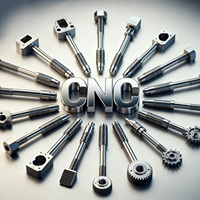 Pièces de quincaillerie usinées CNC de haute précision, fabrication sur mesure de composants en acier inoxydable, laiton et aluminium, usine de fabrication