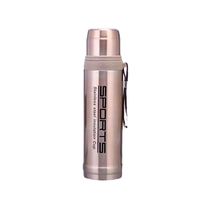 Logotipo personalizable Taza termo de bala de acero inoxidable 750ml PC Vacío Deportes al aire libre Escuela Oficina Regalos de negocios Botella de agua