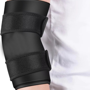 Knee Ice Pack Soothing Knee <b>Compression</b> Sleeve for Injuries Upgraded Gel Cold Wrap Hot & Cold Therapy Reusable for Pain Relief - Product Image 1