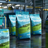 Sacs en plastique pour engrais, emballage de semences et d'aliments pour animaux, impression personnalisée en gros, sachets debout de 1 kg, 2 kg, 5 kg