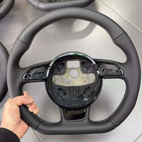 Volant Cousu Main en Gros pour Audi A3 A4 A5 A6 C6 C7 A7 R8 RS RS3 RS4 RS5 S3 S4 S5 RS6 RS7 Q3 Q5 Q7