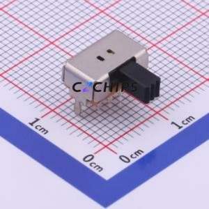 SK22D02L5 Slide Switch Through hole Component (THT) Switch Double Pole Double Throw Rectangle Pin Header PC Pin 10.8mm - Product Image 1
