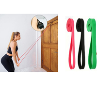 Bandas Elásticas de Látex Natural para Entrenamiento en Casa, Ejercicio, Yoga, Fisioterapia y Rehabilitación