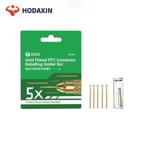 2UUL SC96 Barra de soldadura de estaño para reballing con punta de aguja chapada en oro para conectores FPC (5 barras/paquete sin mango) Succión rápida de estaño - Product Image 3