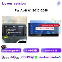 Radio MEKEDE de 10.25 Pulgadas con Carplay Inalámbrico para Audi A1 2010-2018, Electrónica Automotriz RMC, DSP, Video para Auto, Android Auto, Audio Estéreo