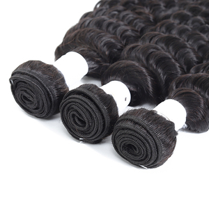 ชุดมัดผมลอนคลื่นลึกแบบอินเดีย,ชุดผมคนเรมี่ - Product Image 4