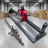 Mini-machine de forage horizontal, petite plateforme de forage souterraine sans tranchée pour la pose de câbles et de conduites traversant la voie publique