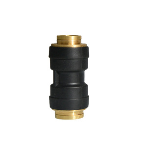 <b>Quick</b> Coupler Plastic Brass Pneumatic <b>Connector</b> For Truck Air Line 1/4 Inch - Product Image 1
