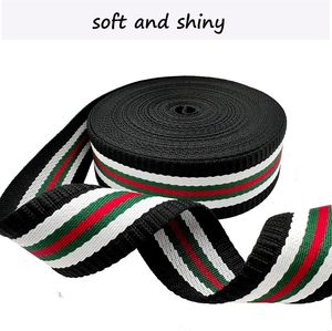 <span class=keywords><strong>Sangle</strong></span> en polyester tissé rayée de 1,5 pouce de large, 12 yards, pour remplacement de sangles de sacs et bandoulières - Product Image 2