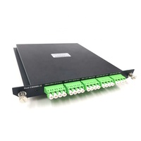 Multiplexeur CWDM 8 canaux MUX et DEMUX, connecteur CWDM LC/APC, 1470 nm à 1610 nm, boîtier LGX