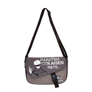 6 Designs Nouveaux Sacs à Bandoulière Anime en Toile pour Étudiants, Sac Bandoulière Tendance One Piece Goku Juju - Product Image 2