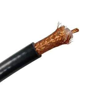 엔지니어링 RG-213/U 50-ohm 12.5awg 벌크 동축 케이블