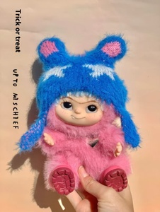 Wakuku Mao chao Fun ชุดตุ๊กตาแช่แข็งแบบทำมือตุ๊กตากล่องตาบอด WOW ห้องสมุด Playmobil ตุ๊กตา Chao - Product Image 6