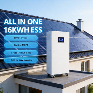 แบตเตอรี่ Lifepo4 แบบตั้งโต๊ะออลอินวัน 51.2V 16Kwh พร้อมระบบจัดการแบตเตอรี่อัจฉริยะ (Smart BMS) สำหรับโซลูชันการจัดเก็บพลังงานภายในบ้าน - Product Image 1