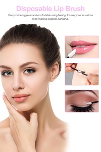 Varitas de Brillo Labial Desechables con Cristales Brillantes, Aplicador de Maquillaje Labial con Mango de Nailon - Product Image 5