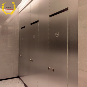 Tùy Chỉnh Kích Thước Thiết Kế Hiện Đại Phong Cách Hot Sản Phẩm Mới Không Thấm Nước Hpl Tổ Ong Hội Đồng Quản Trị Nhà Vệ Sinh Gian Gian Hàng Phân Vùng - Product Image 4