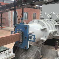 Extrudeuse de briques en argile, machine de fabrication de briques, extrudeuse sous vide, machine de fabrication de blocs, recherche sur les briques en argile entièrement automatiques