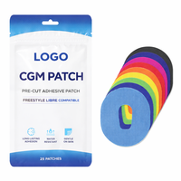 Patchs de capteur CGM, patchs CGM avec logo personnalisé, pour diabétiques, Freestyle Libre 1/2/3/PLUS, vente en gros