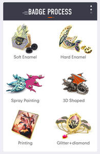 Botol minum berbentuk kustom kualitas tinggi pin lencana pin lapel enamel keras lembut pin cangkir kopi perawatan logam - Product Image 6