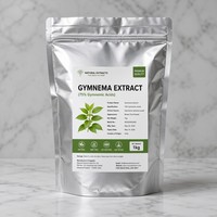 Extrait de feuilles de Gymnema Sylvestre en poudre 25% 75% Acide Gymnémique Qualité Alimentaire HPLC Sauvage