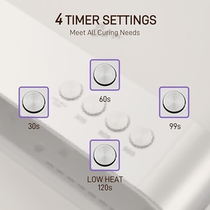 Lámpara UV para Uñas de 36 LED, Secador de Uñas de Gran Espacio con Sensor Inteligente, Lámpara UV Profesional de 168 W para Uñas, Equipo de Manicura - Product Image 5