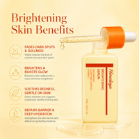 Sérum Visage Marque Blanche Éclaircissant à la Niacinamide, Vitamine C et Acide Hyaluronique – Élimination des Taches Brunes et Unification du Teint