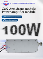 Module amplificateur de puissance 100W GaN Lora 2000 ~ 2700MHz RF haute Performance conception à faible distorsion pour appareils de communication