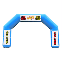 Arc gonflable personnalisé pour la publicité de course Ligne d'arrivée Ligne de départ Porte gonflable