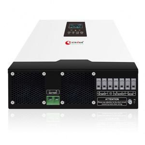 Onduleur solaire hybride Grid 48V 3kVA 2kW 3500 Watts 5000VA avec MPPT intégré, sortie unique et transformateur toroïdal haute fréquence - Product Image 2