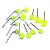 SONIDEC Matériau abrasif plastique personnalisable, forme tétraédrique 25x25, dureté 90A, épaisseur 0,5 mm, pour moule à motif de couteau de feu et finition miroir