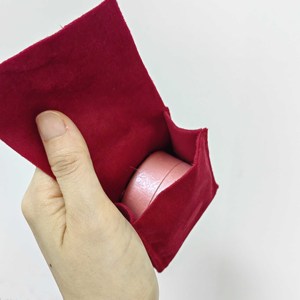Custom Logo Made Velvet Gift Jewelry Packaging Bags for <b>Watch</b>, Glasses and Jewelry Suede Envelope Pouch for <b>Ring</b> Box - Product Image 5