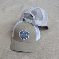 Casquettes de randonnée et d'extérieur à 6 panneaux avec logo tissé personnalisé, visière incurvée, dos en maille de coton, style trucker pour hommes – Vente directe usine