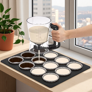 Taza Medidora de Plástico Multiusos para Repostería, Ideal para Panqueques, Pasteles, Cupcakes y Tartas, Venta al Por Mayor - Product Image 4