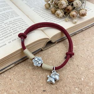 Pulsera de Caballo de Plata de Ley 999, Estilo Chino, Amuleto de la Suerte, Regalo Unisex - Product Image 4