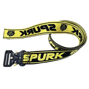 Cinturón tejido Jacquard con logotipo personalizado de fábrica, hebilla de Metal de liberación rápida, tela de nailon de poliéster para exteriores, cinturón táctico para hombre - Product Image 2