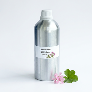 Aceite puro de geranio en botellas personalizadas de marca privada de la India - Product Image 1