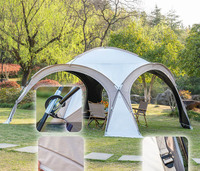 8-10 personnes grand espace pare-soleil étanche à la pluie pliant UV auvent dôme extérieur auvent chapiteau Camping Gazebo tentes