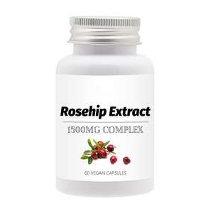 Exporteer Volwassen Rozenbottel Extract Capsules 60 stuks Vitamine C Oraal Supplement Lichtbestendig Op Kamertemperatuur - Product Image 1