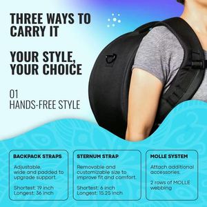 Échantillon gratuit : Housse de transport rembourrée épaisse pour caisse claire, avec bandoulière et poche avant pour accessoires, sacs pour instruments - Product Image 6