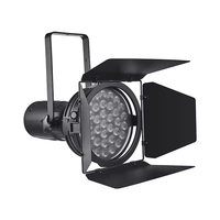 Luz Fresnel LED de Alta Gama para Estudio de TV, Teatro y Video, 300W, Blanco Cálido/Blanco Frío, de Aluminio y Plástico