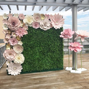 Personalizado Artificial peonía rosa y Flor de hortensia pared Artificial flor plantador de la pared - Product Image 4