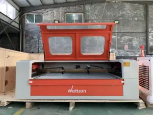 Wattsan 1290 Duos ST 100W Co2レーザー切断機木材/布/プラスチック用ダブルヘッド