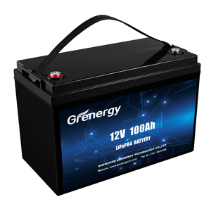 Batería de Litio de Ciclo Profundo de 12V 100AH con BMS Inteligente Integrado para Sistemas de Energía Solar, UPS, Vans, Motores Marinos y de Pesca - Product Image 1