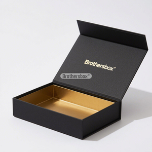 Manufacture Recyclable Custom Design Shoe Clothes Packaging Luxury Gold Cardboard Wholesale Magnetic Rigid Gift <b>Box</b> With Logo - Product Image 2